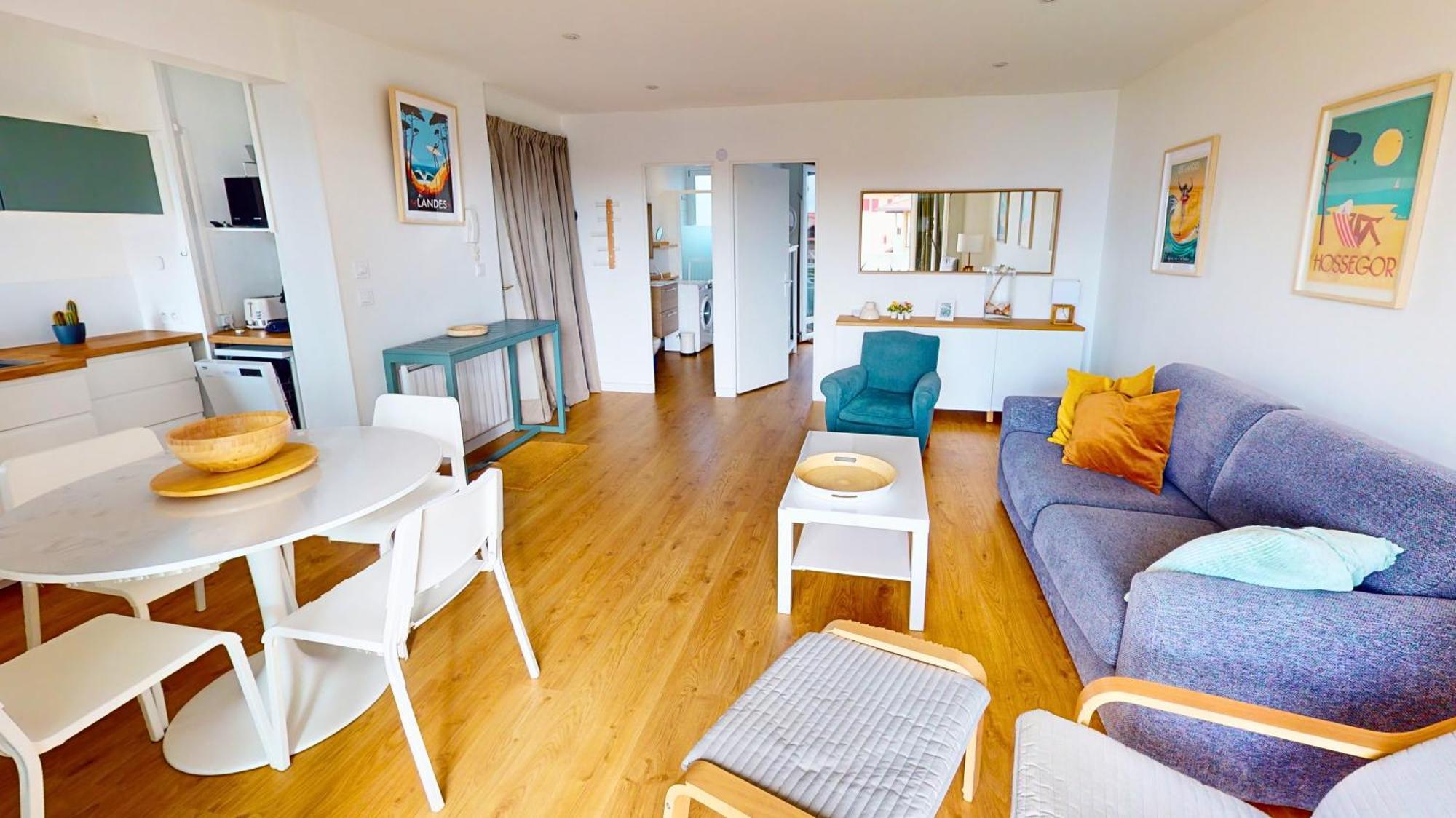 Sable - Appartement Renove Pour 4 Personnes Soorts-Hossegor Εξωτερικό φωτογραφία