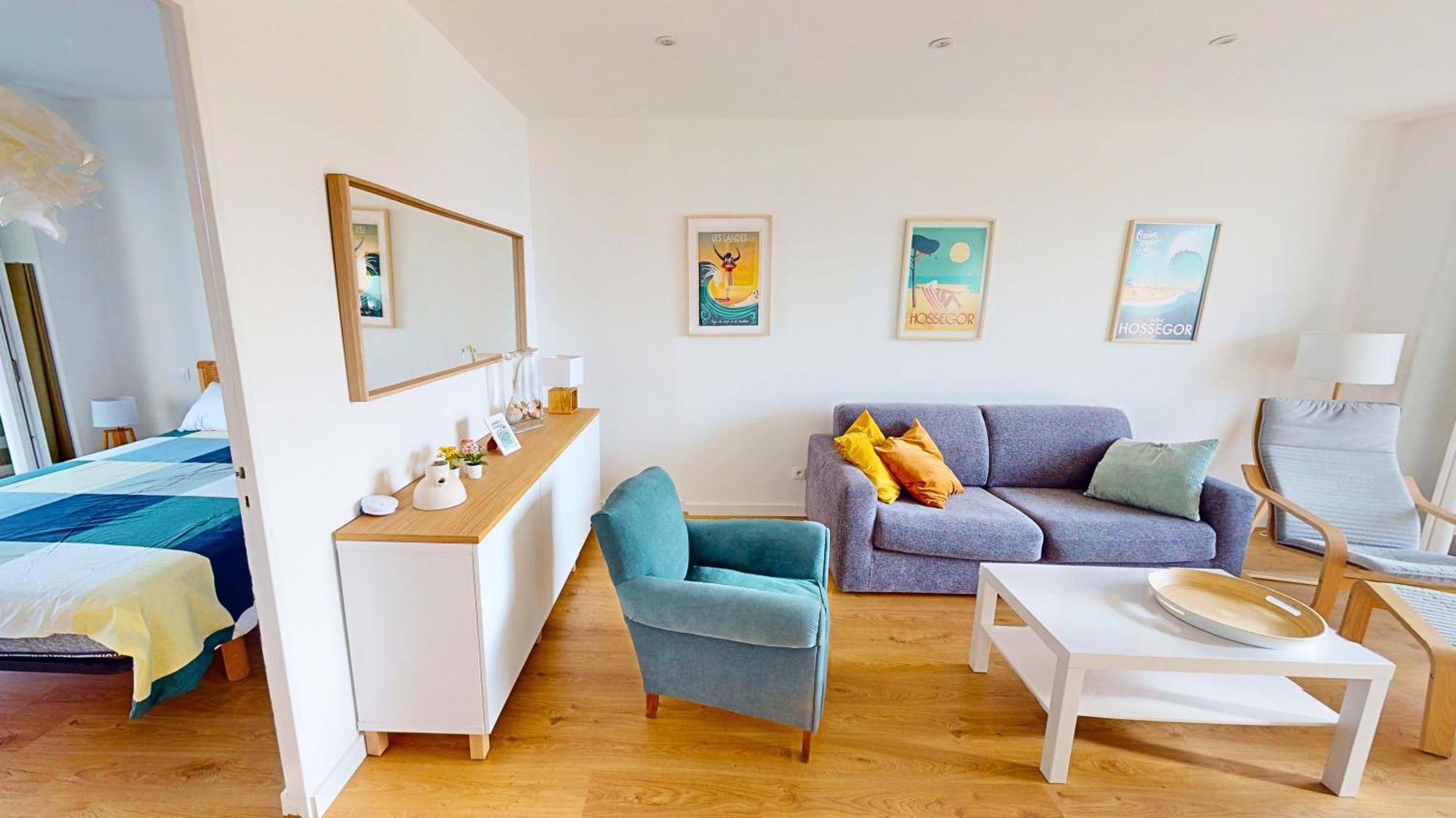 Sable - Appartement Renove Pour 4 Personnes Soorts-Hossegor Εξωτερικό φωτογραφία