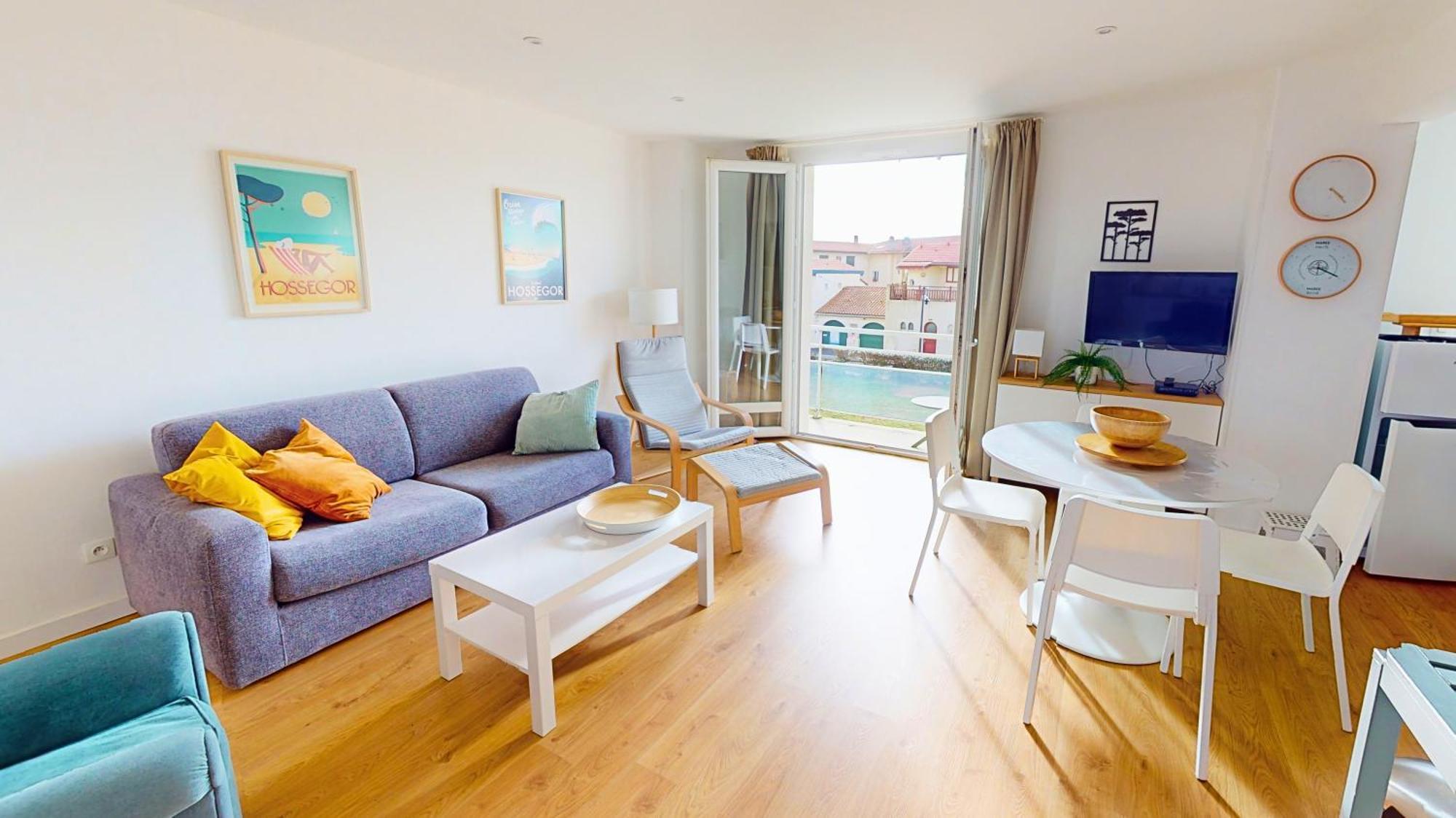 Sable - Appartement Renove Pour 4 Personnes Soorts-Hossegor Εξωτερικό φωτογραφία