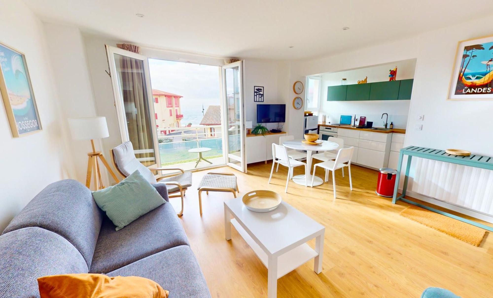 Sable - Appartement Renove Pour 4 Personnes Soorts-Hossegor Εξωτερικό φωτογραφία